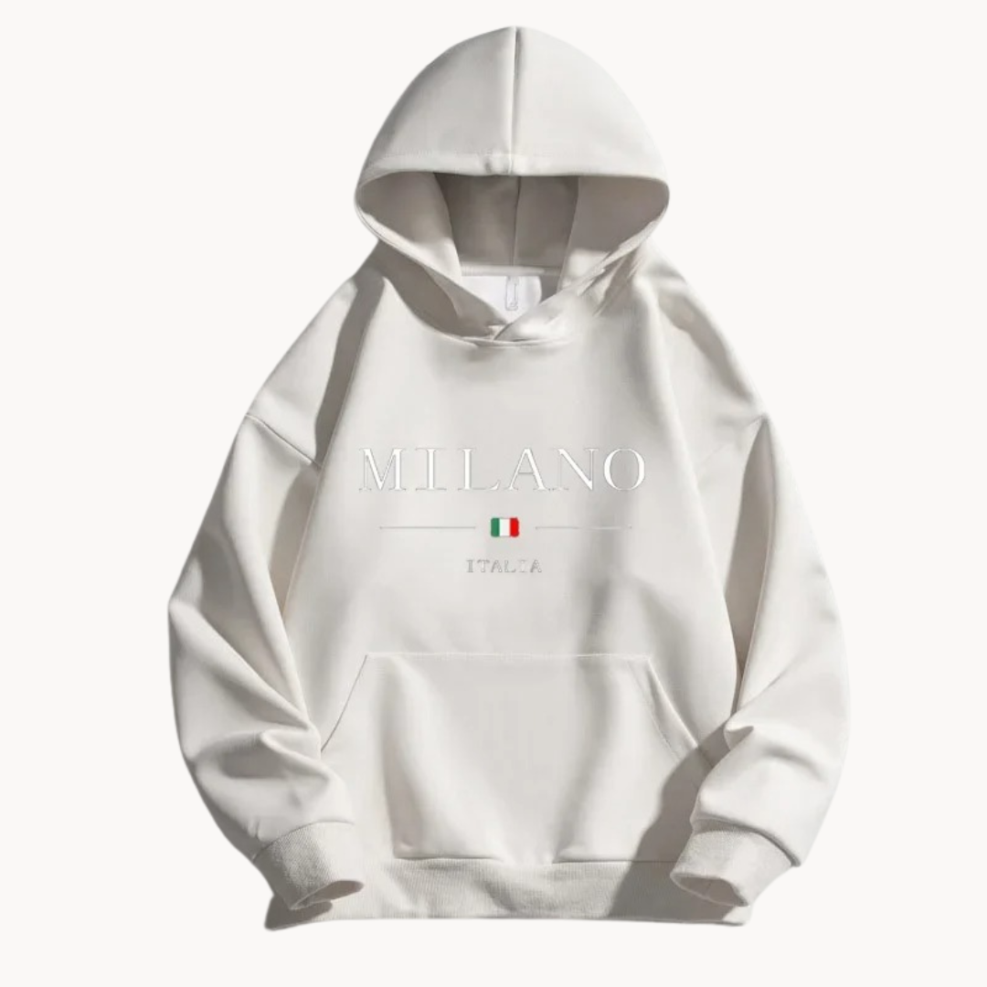 Milano Cotton Classic Fit - Hoodie CASA LARO MEN