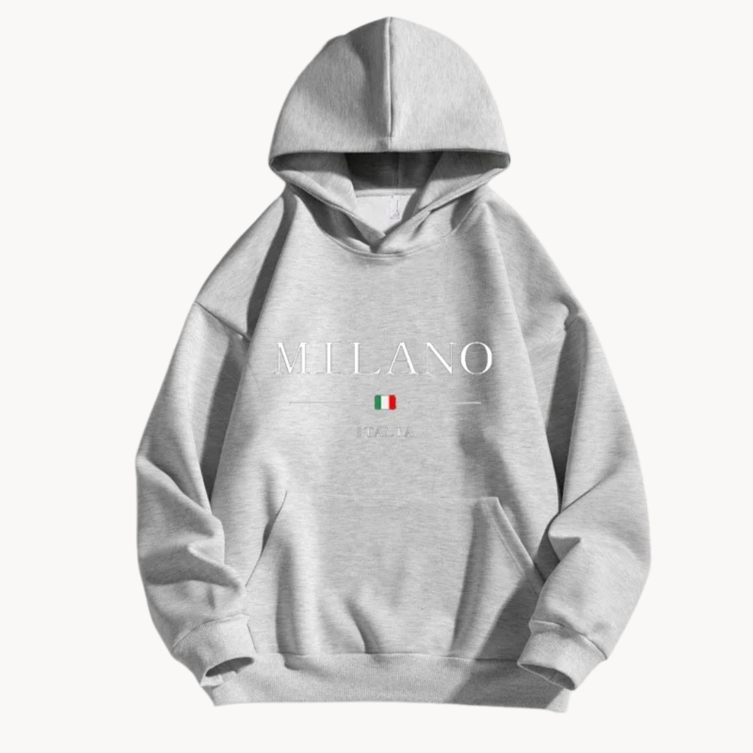 Milano Cotton Classic Fit - Hoodie CASA LARO MEN