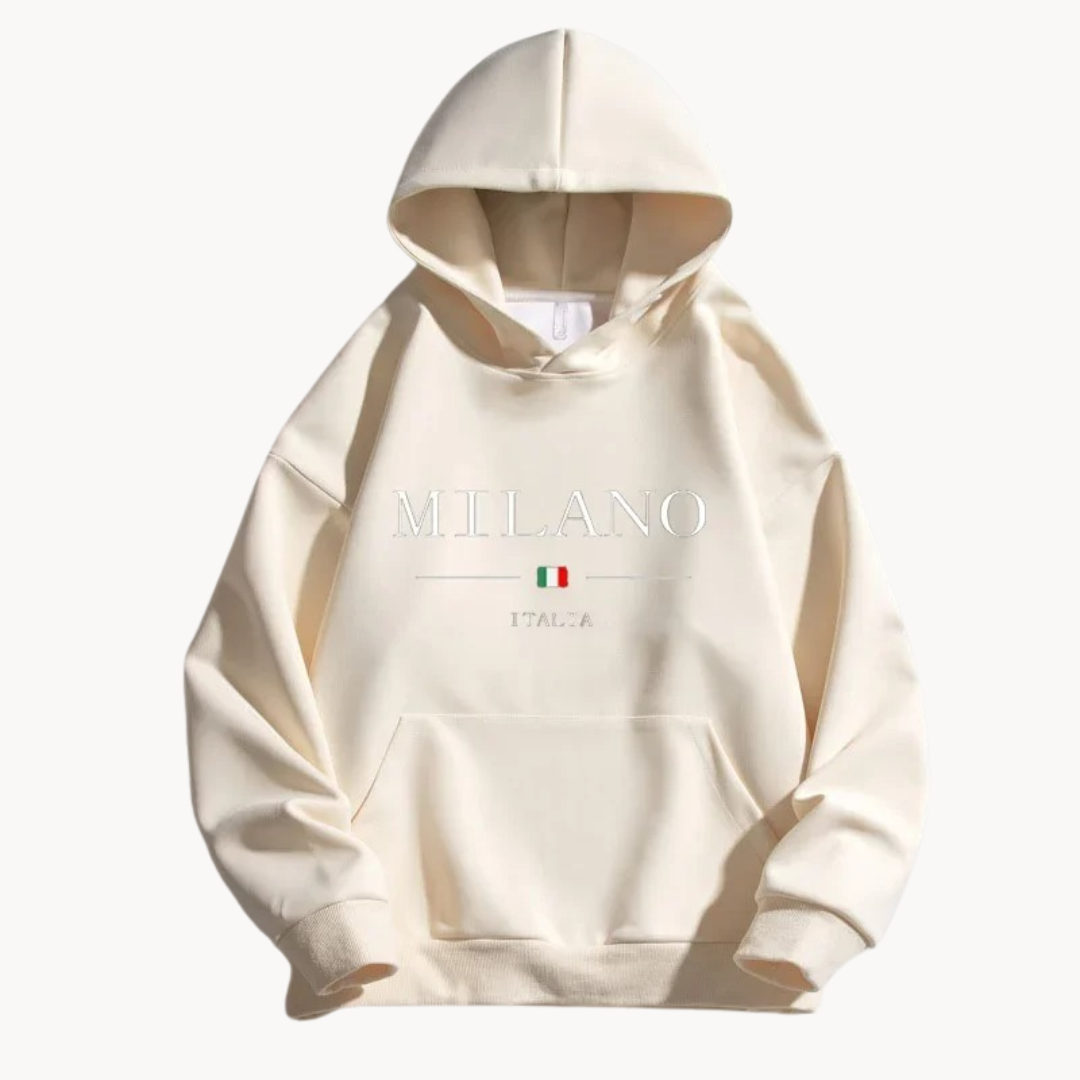Milano Cotton Classic Fit - Hoodie CASA LARO MEN