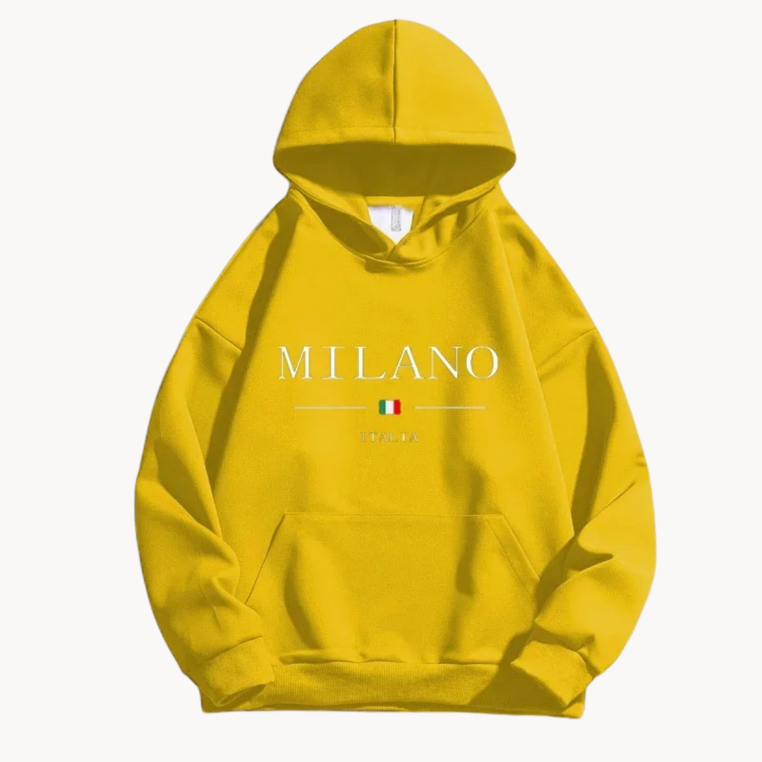Milano Cotton Classic Fit - Hoodie CASA LARO MEN
