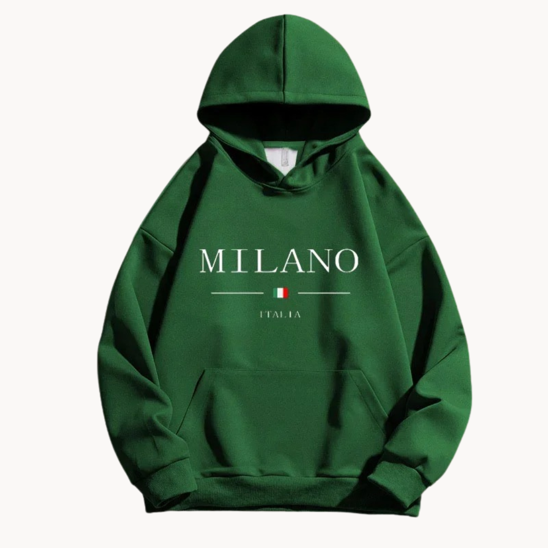 Milano Cotton Classic Fit - Hoodie CASA LARO MEN