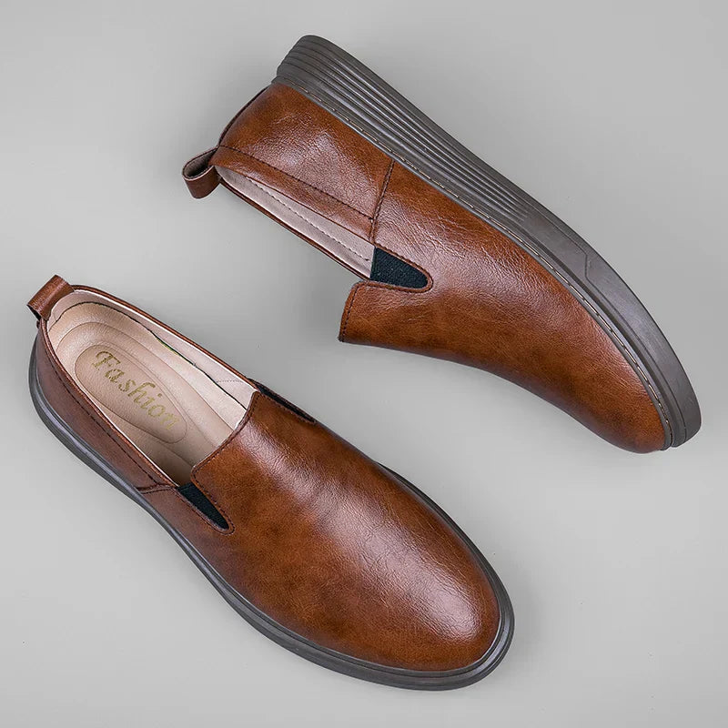 Milano Leather Slip-On - Loafers CASA LARO MEN