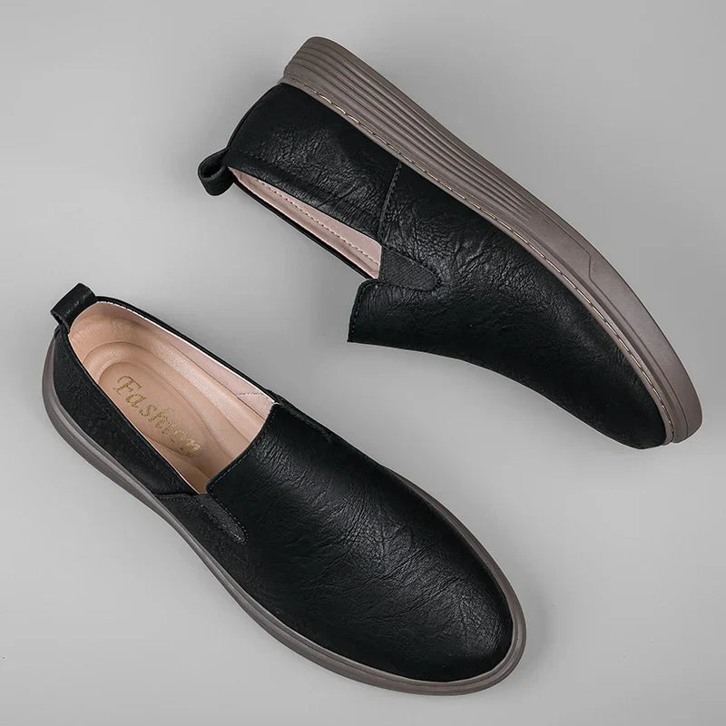 Milano Leather Slip-On - Loafers CASA LARO MEN