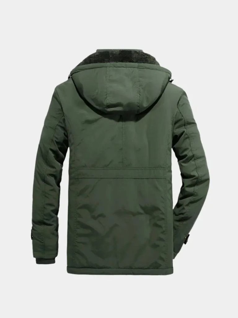 Military Hooded Jacket - Casa  Laro CASA LARO