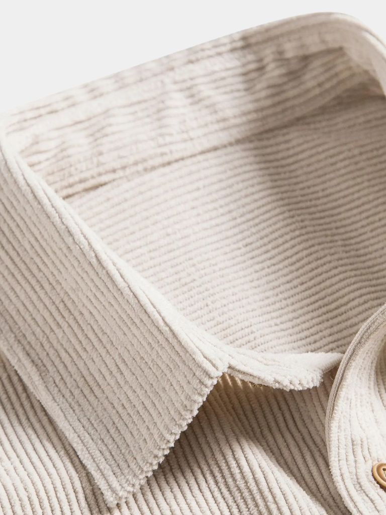 Minimalist Corduroy Shirt - Casa  Laro CASA LARO
