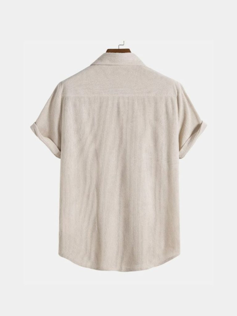 Minimalist Corduroy Shirt - Casa  Laro CASA LARO