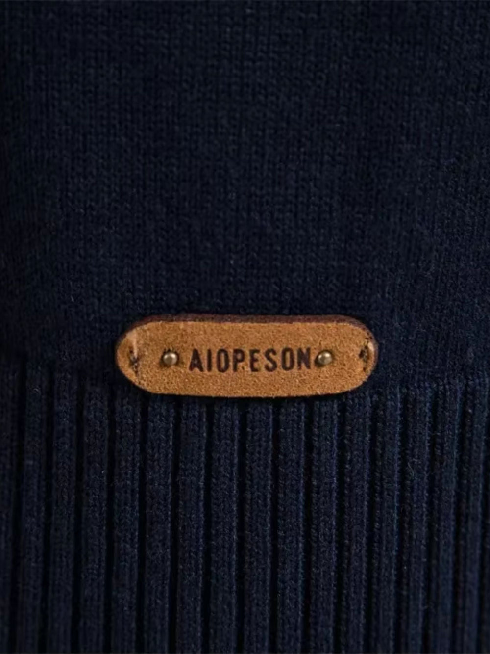 Minimalist High Collar Sweater - Casa  Laro CASA LARO