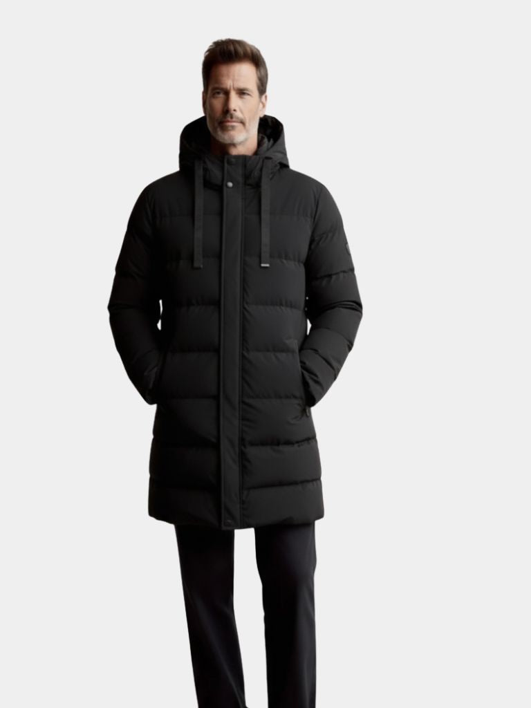 Minimalist Long Puffer Coat - Casa  Laro CASA LARO