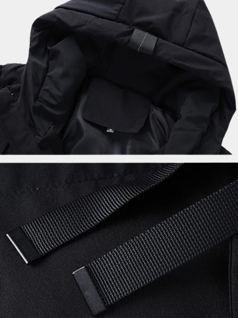 Minimalist Long Puffer Coat - Casa  Laro CASA LARO