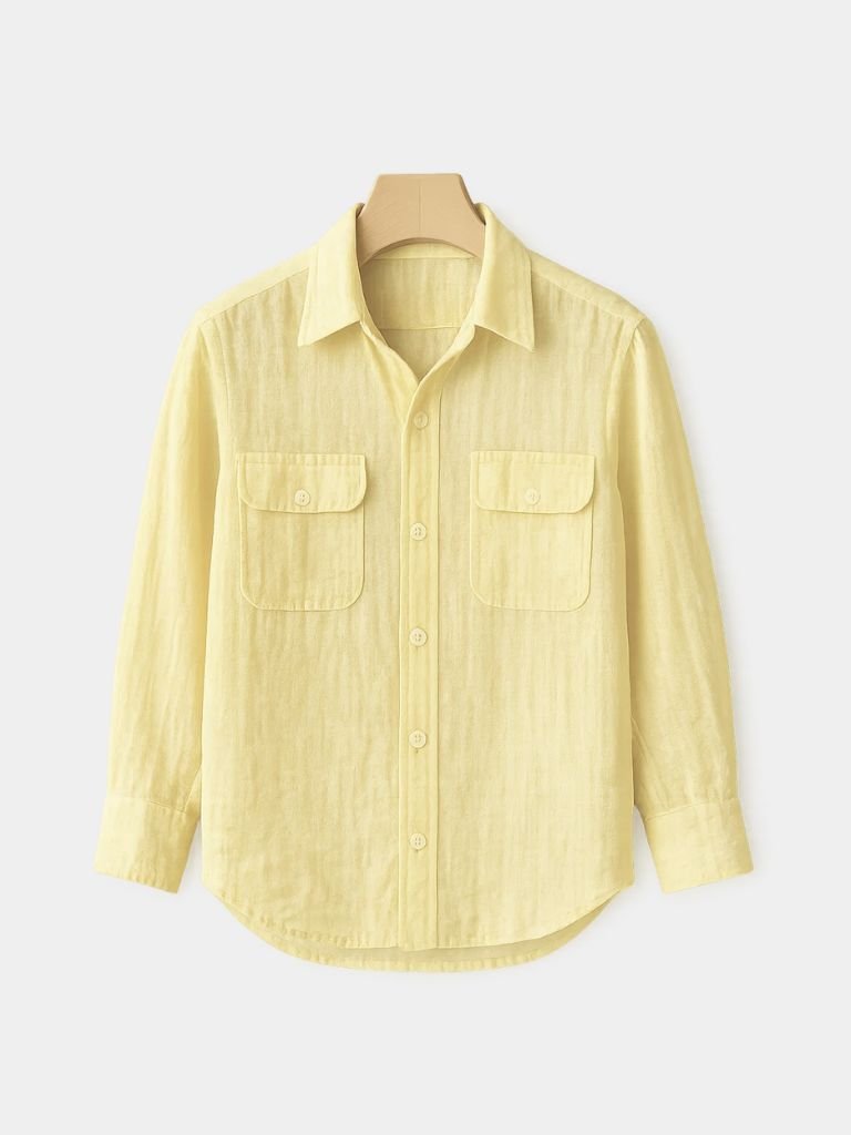 Minimalist Long Sleeve Shirt - Casa  Laro CASA LARO