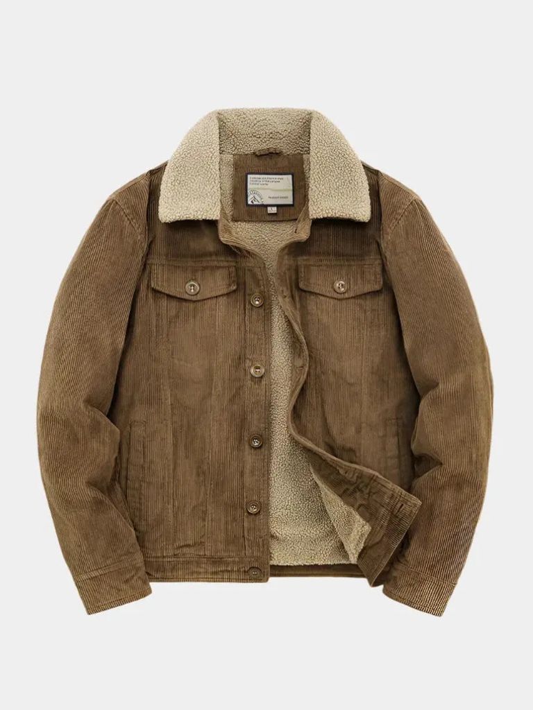 Minimalist Vintage Corduroy Jacket - Casa  Laro CASA LARO