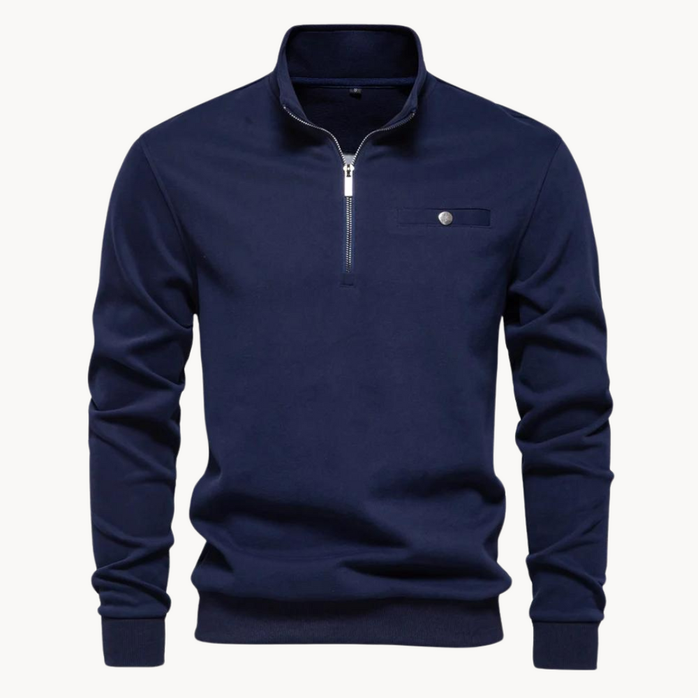 Mock Neck Zip - Sweater CASA LARO MEN