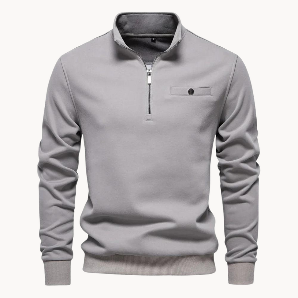 Mock Neck Zip - Sweater CASA LARO MEN