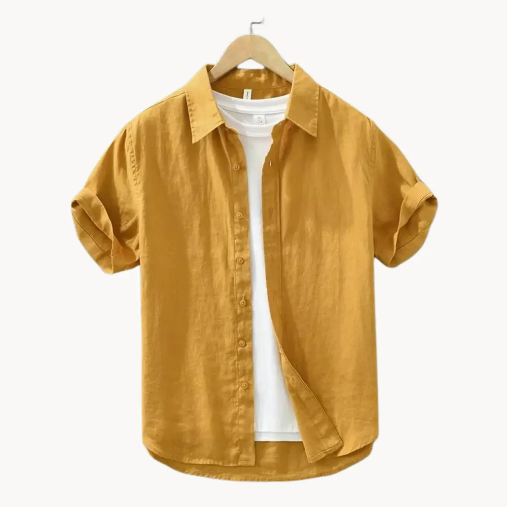Modena Linen Short Sleeve - Shirt CASA LARO