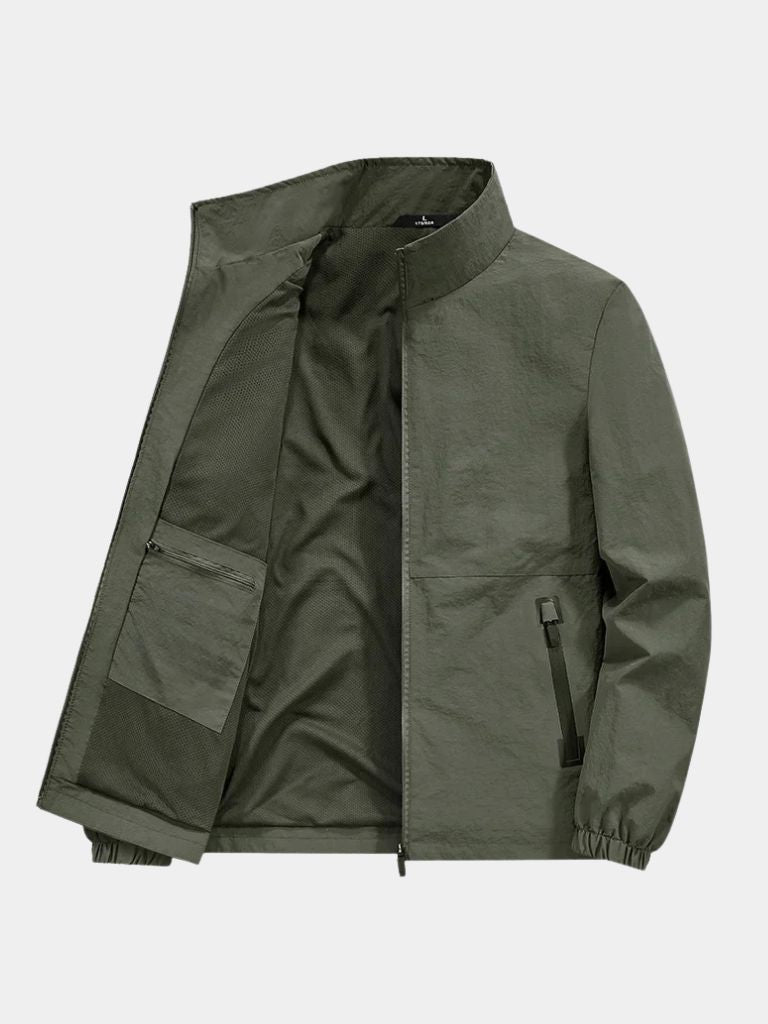 Modern Utility Zip Jacket - Casa  Laro CASA LARO