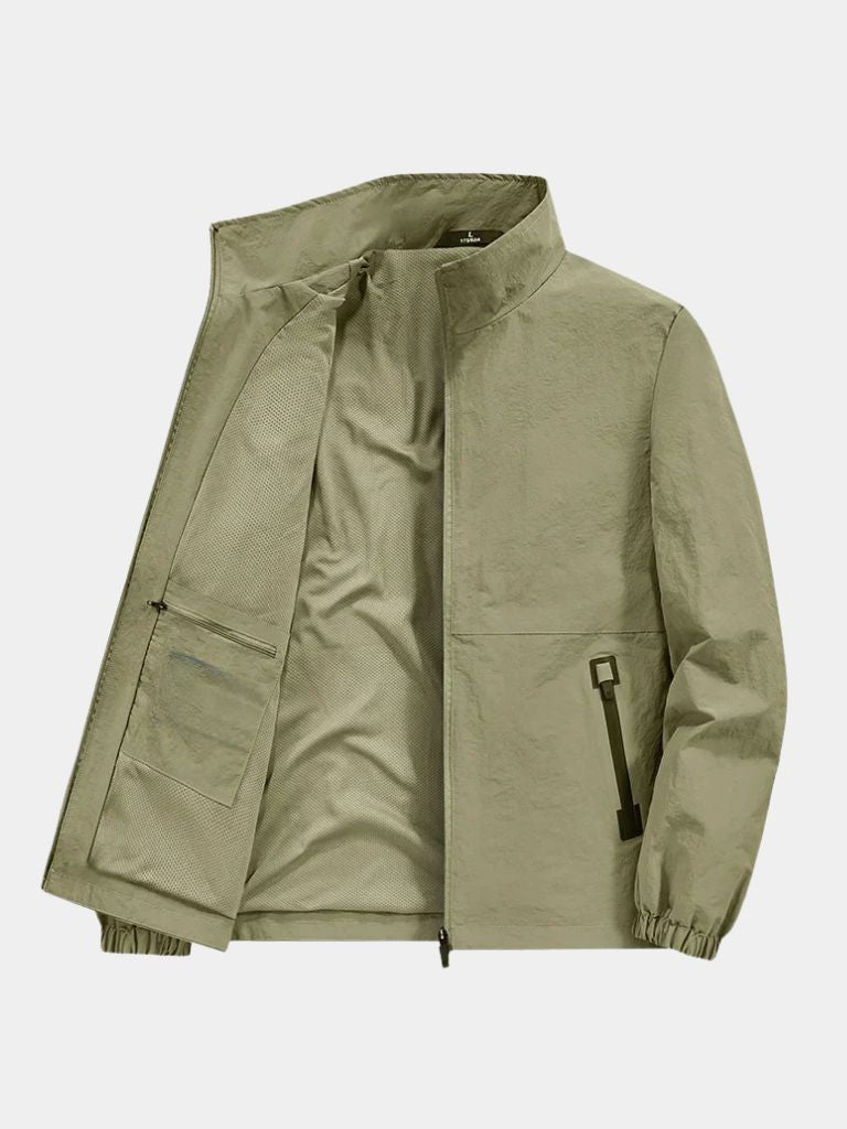 Modern Utility Zip Jacket - Casa  Laro CASA LARO