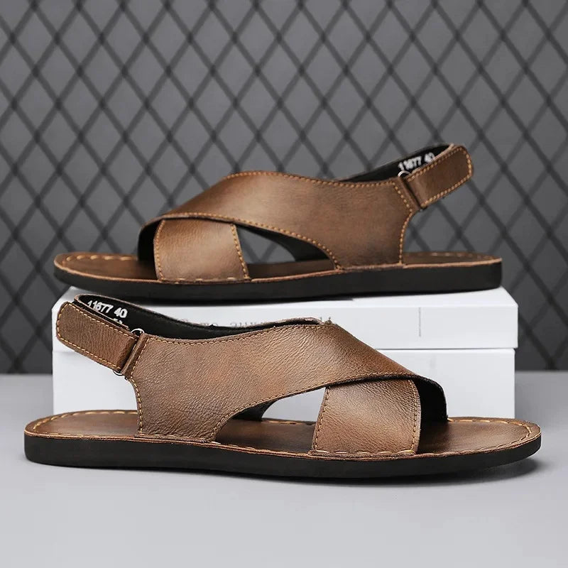 Monaco Genuine Leather - Sandals CASA LARO MEN