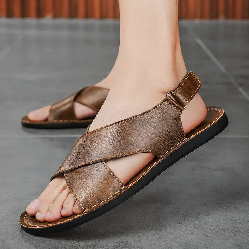 Monaco Genuine Leather - Sandals CASA LARO MEN