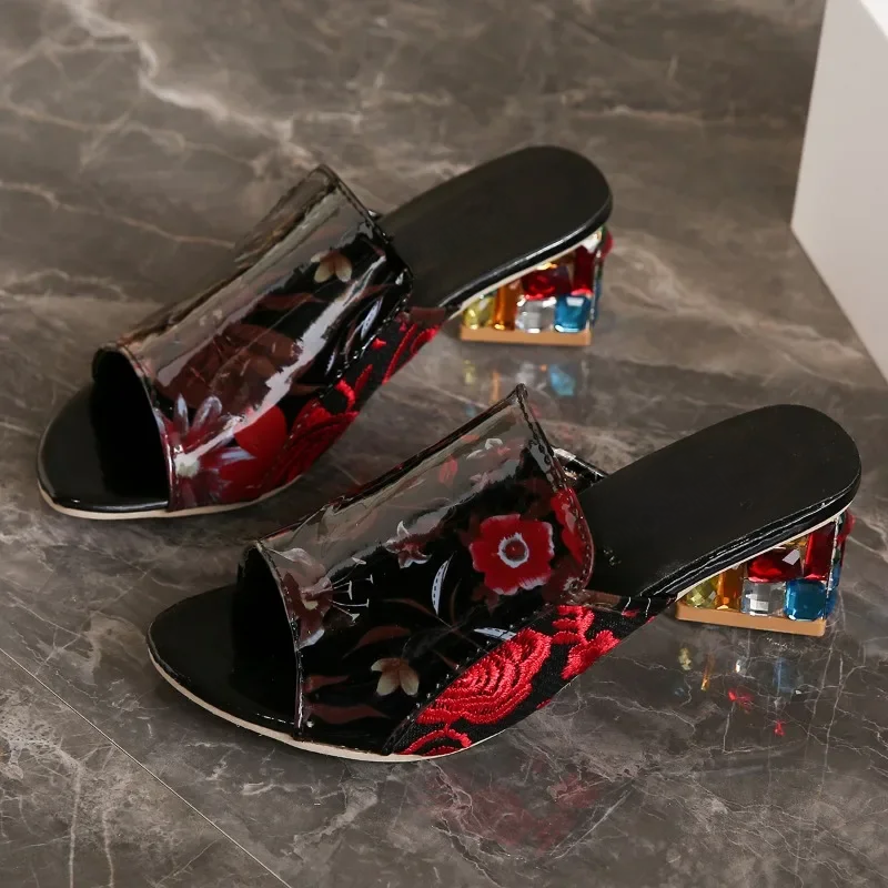 Mosaic Print - Heels CASA LARO WOMEN