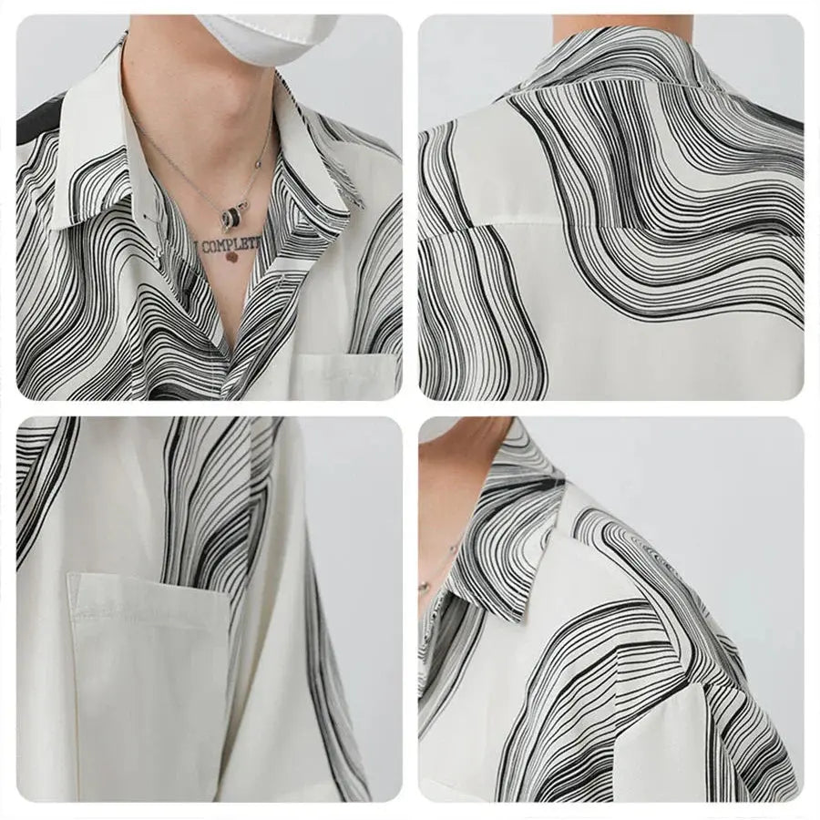 Mosaic Print Silk - Top CASA LARO