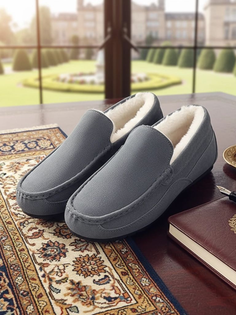 Valerio Suede Comfort Loafers - Casa  Laro CASA LARO