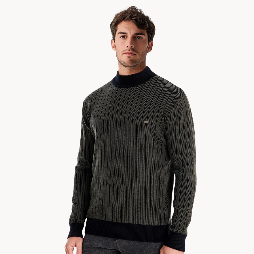 Nautical Striped Crewneck - Sweater CASA LARO MEN