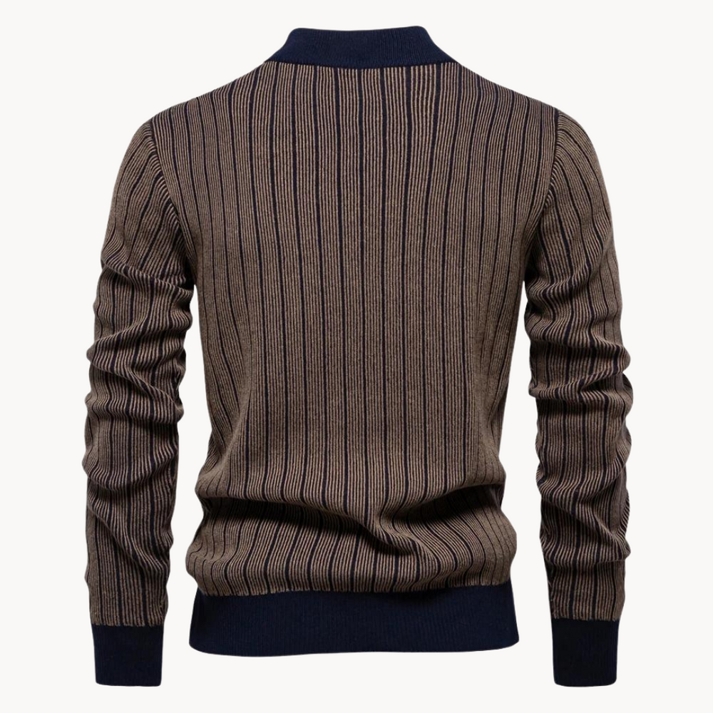 Nautical Striped Crewneck - Sweater CASA LARO MEN
