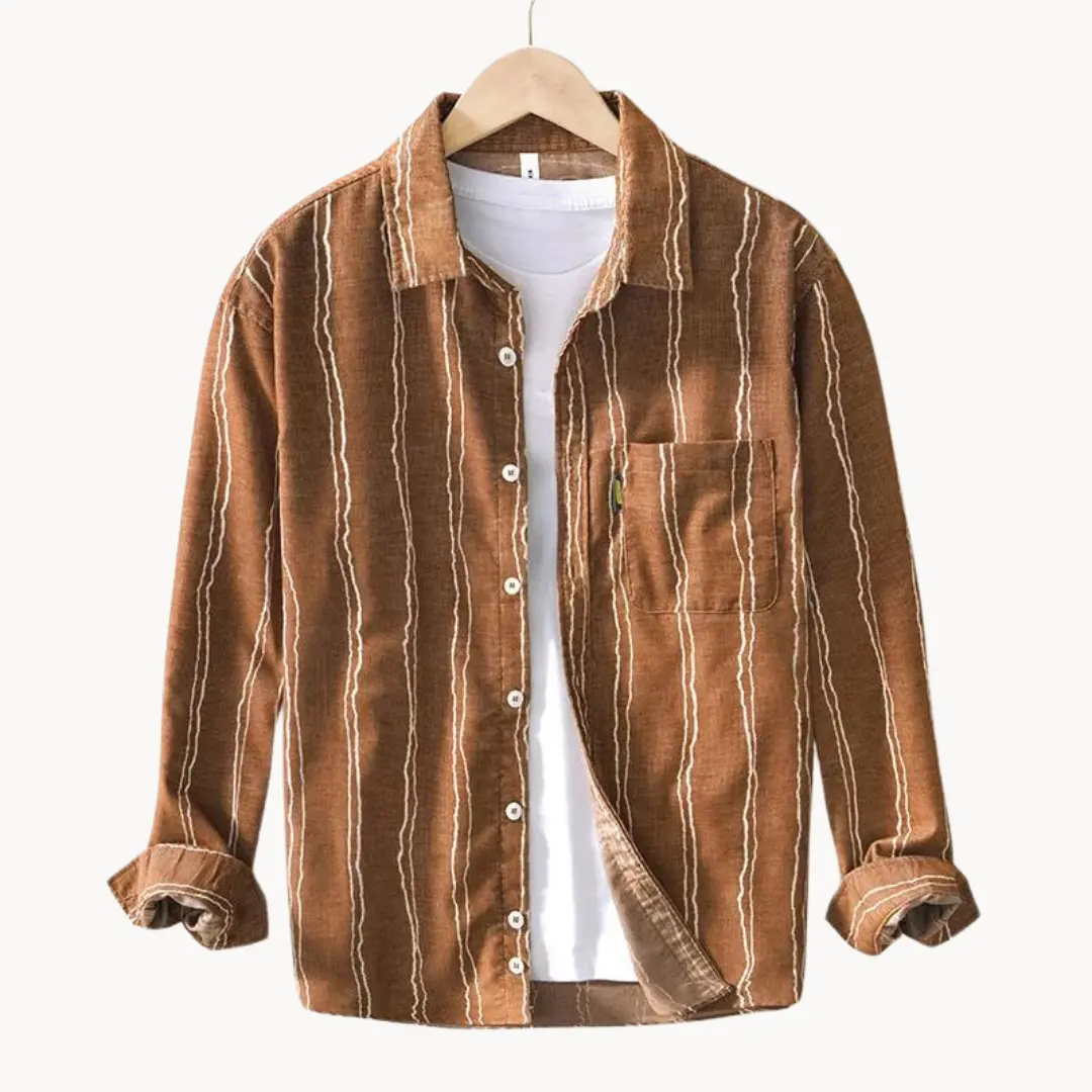 Nautique Striped Button-Up - Shirt CASA LARO