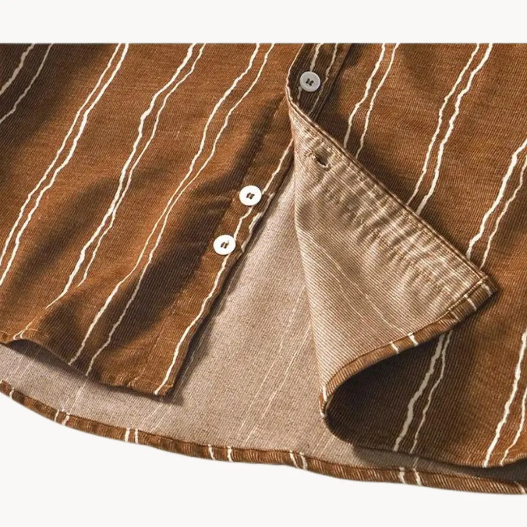 Nautique Striped Button-Up - Shirt CASA LARO