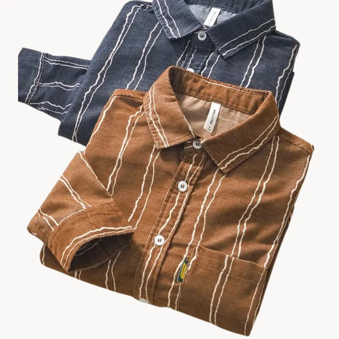 Nautique Striped Button-Up - Shirt CASA LARO