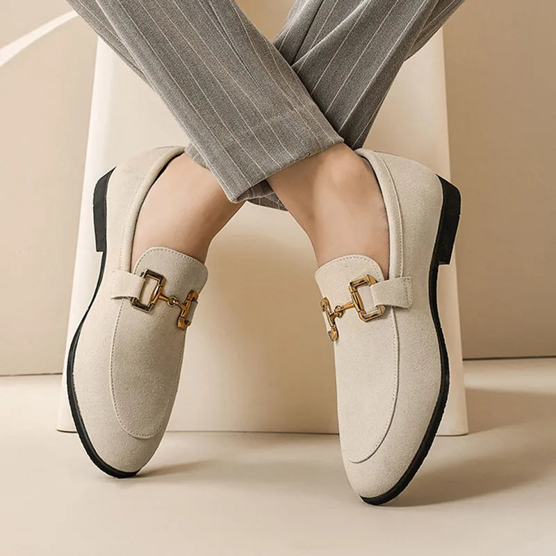 Navarro Suede - Loafers CASA LARO MEN