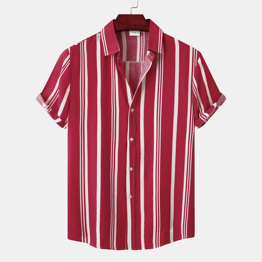 Navy Breton Stripe - Shirt CASA LARO MEN