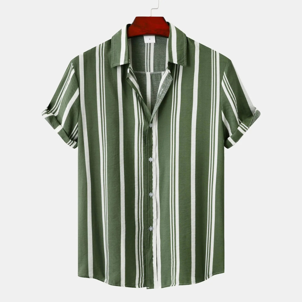 Navy Breton Stripe - Shirt CASA LARO MEN