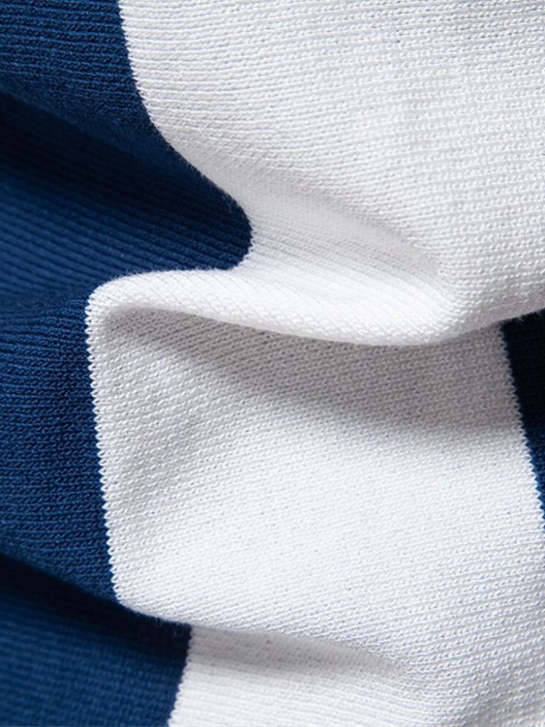 Navy Stripe Polo - Casa  Laro CASA LARO