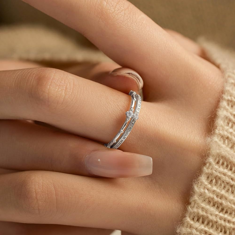 Double-layer Design 14K Gold Plated Band Carly Jewelry