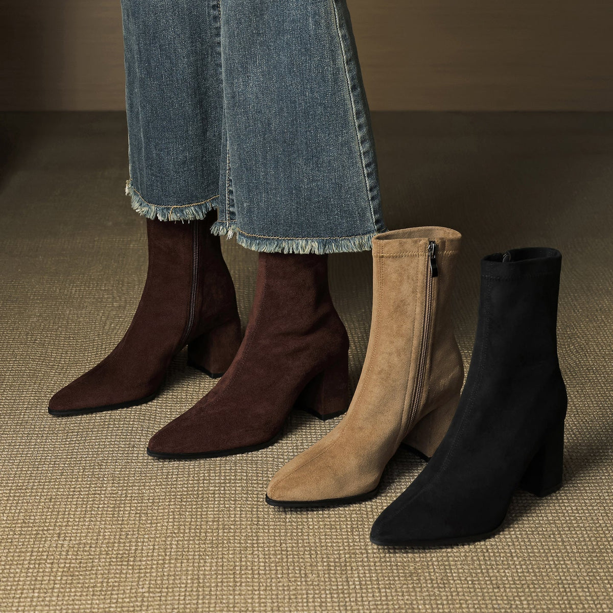 Siena Suede - Ankle Boots