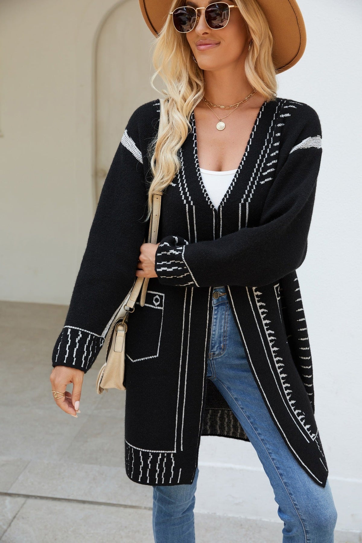 Veloura Knit Open-Front - Cardigan