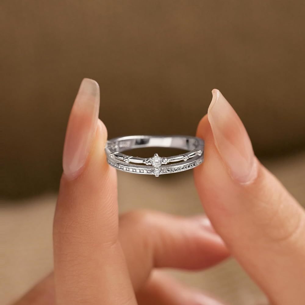 Double-layer Design 14K Gold Plated Band Carly Jewelry