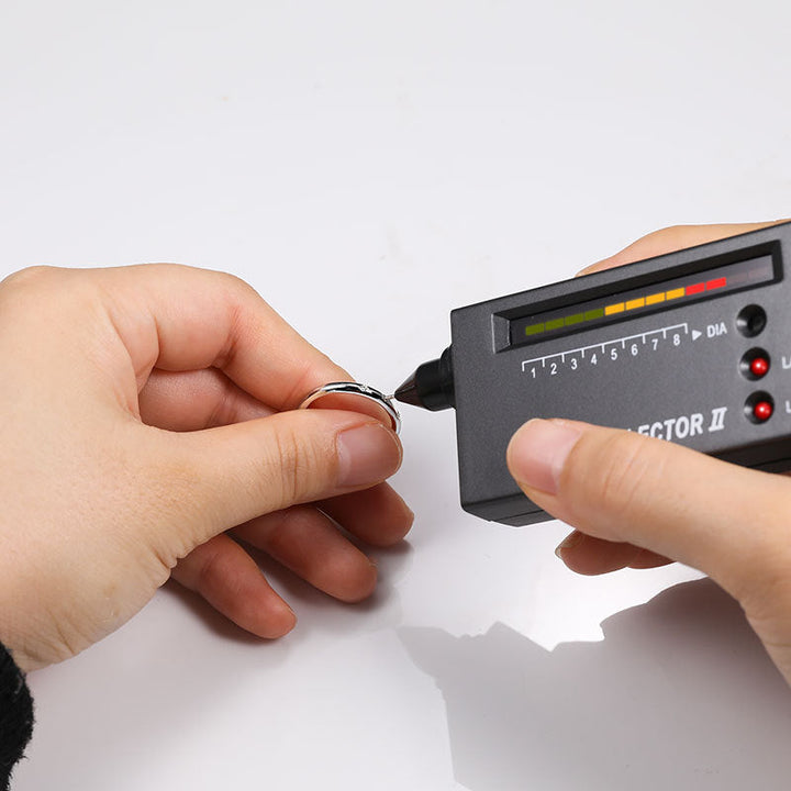 Classic Moissanite 18k White Gold Plated Band Carly Jewelry