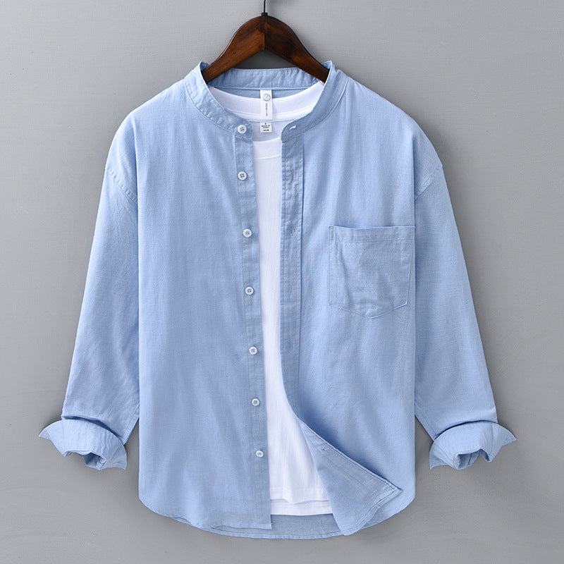 Lightweight Linen Button-Up - Shirt