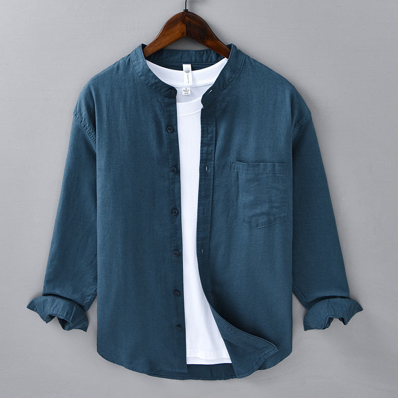 Lightweight Linen Button-Up - Shirt