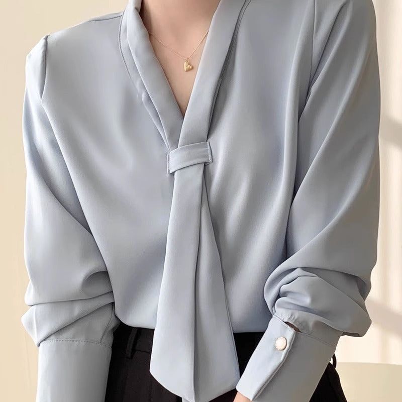 Amelie Tie-Neck - Blouse