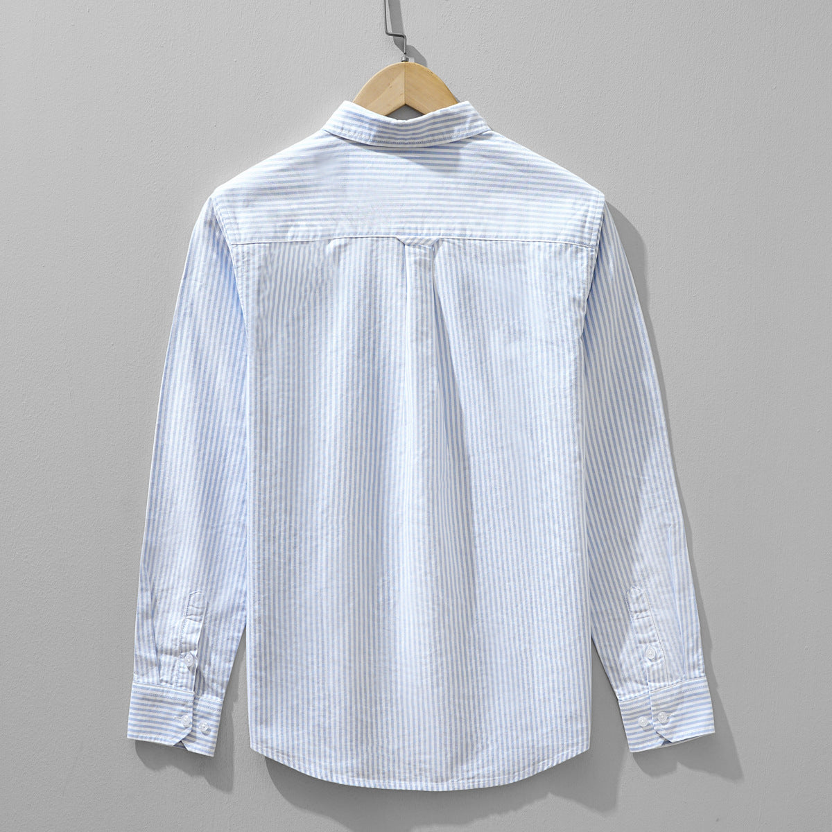 Striped Linen Button-Down - Shirt