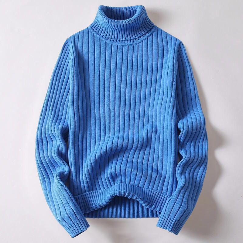 Merino Wool Turtleneck - Sweater
