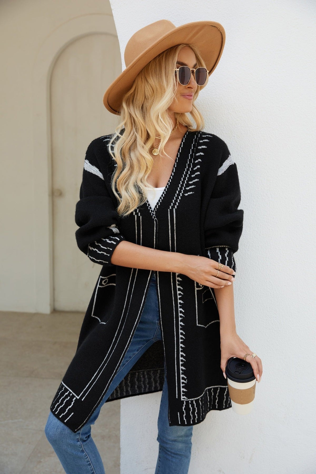 Veloura Knit Open-Front - Cardigan