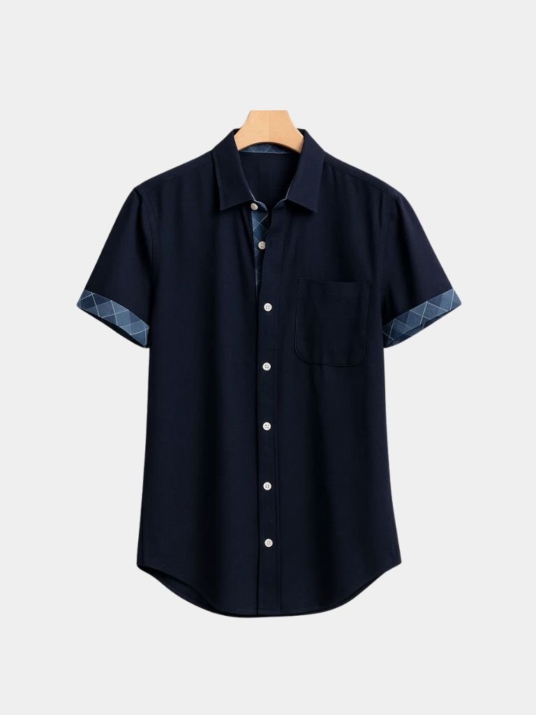 Ocean Detail Casual Shirt - Casa  Laro CASA LARO