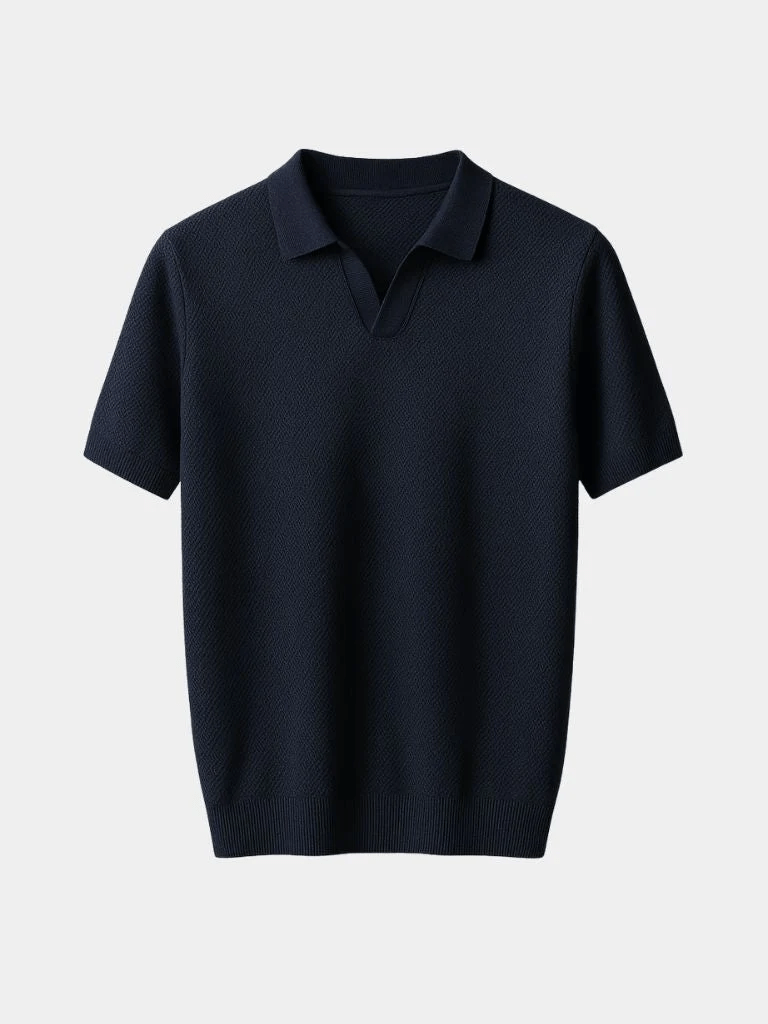 Old Money Cotton Polo Shirt - Casa  Laro CASA LARO