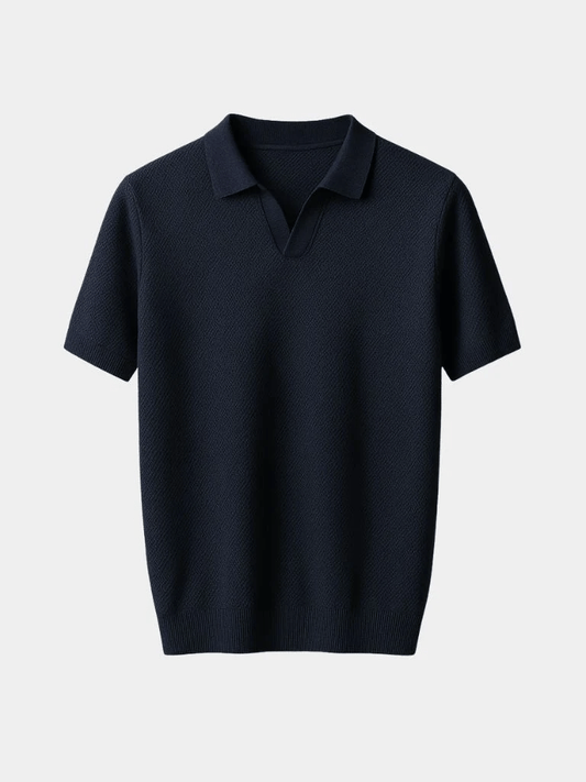 Old Money Cotton Polo Shirt - Casa  Laro CASA LARO