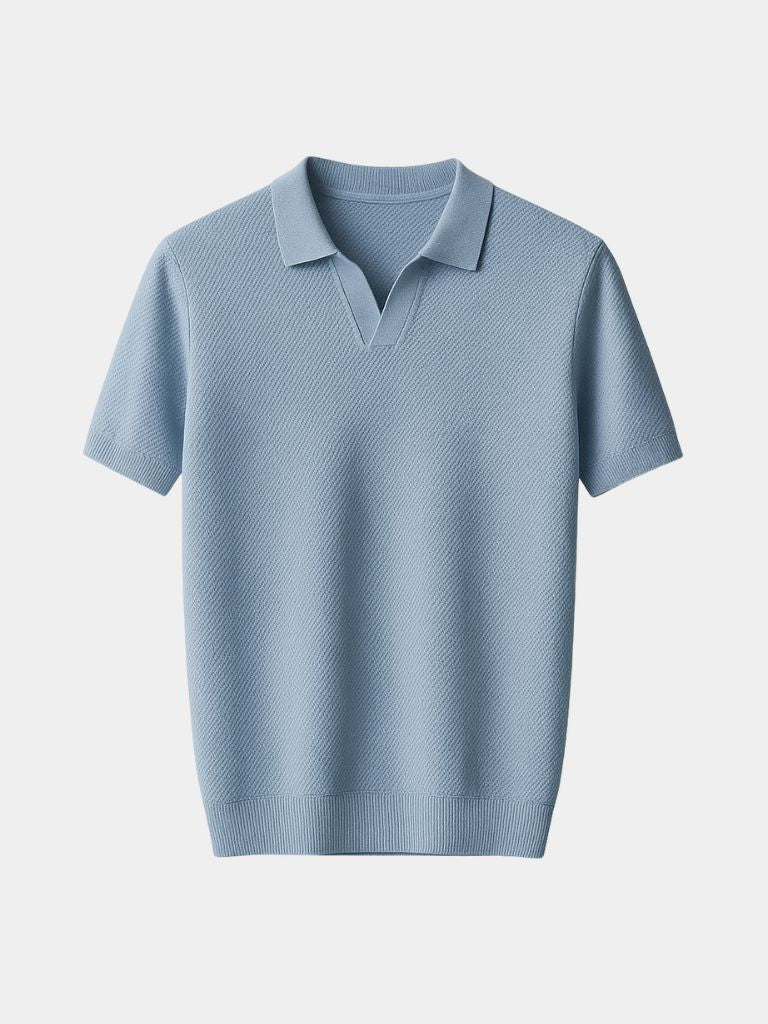 Old Money Cotton Polo Shirt - Casa  Laro CASA LARO