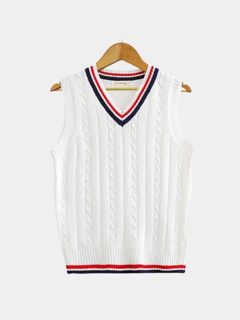 Old Money Essential Knit Vest - Casa  Laro CASA LARO